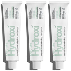 Davids Hydroxi 3-pack toothpaste front view