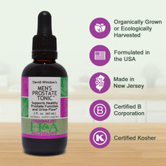 Ingredients: Saw Palmetto, Collinsonia, Stinging Nettle root, White Sage