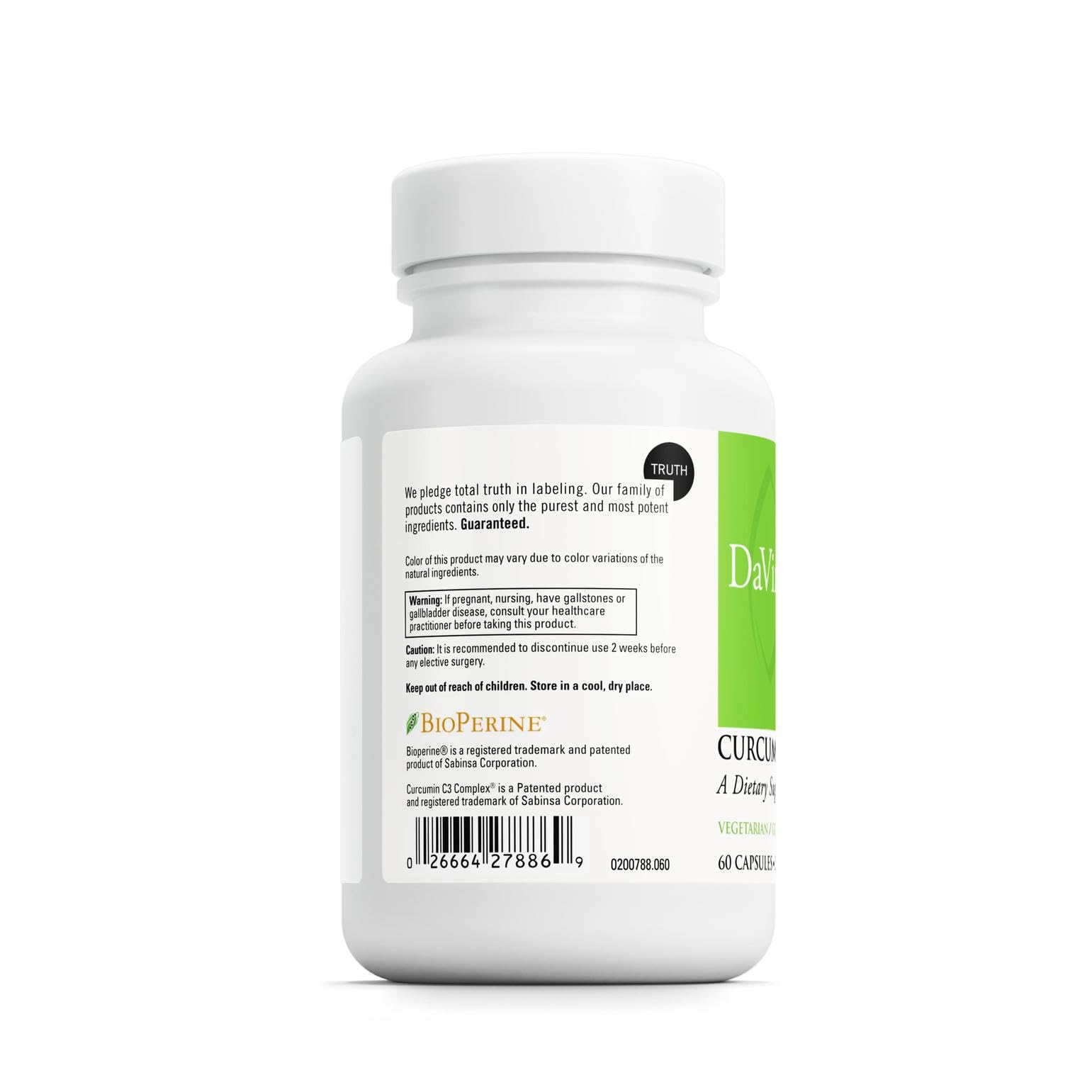 Bioperine and curcuminoids ingredients illustration