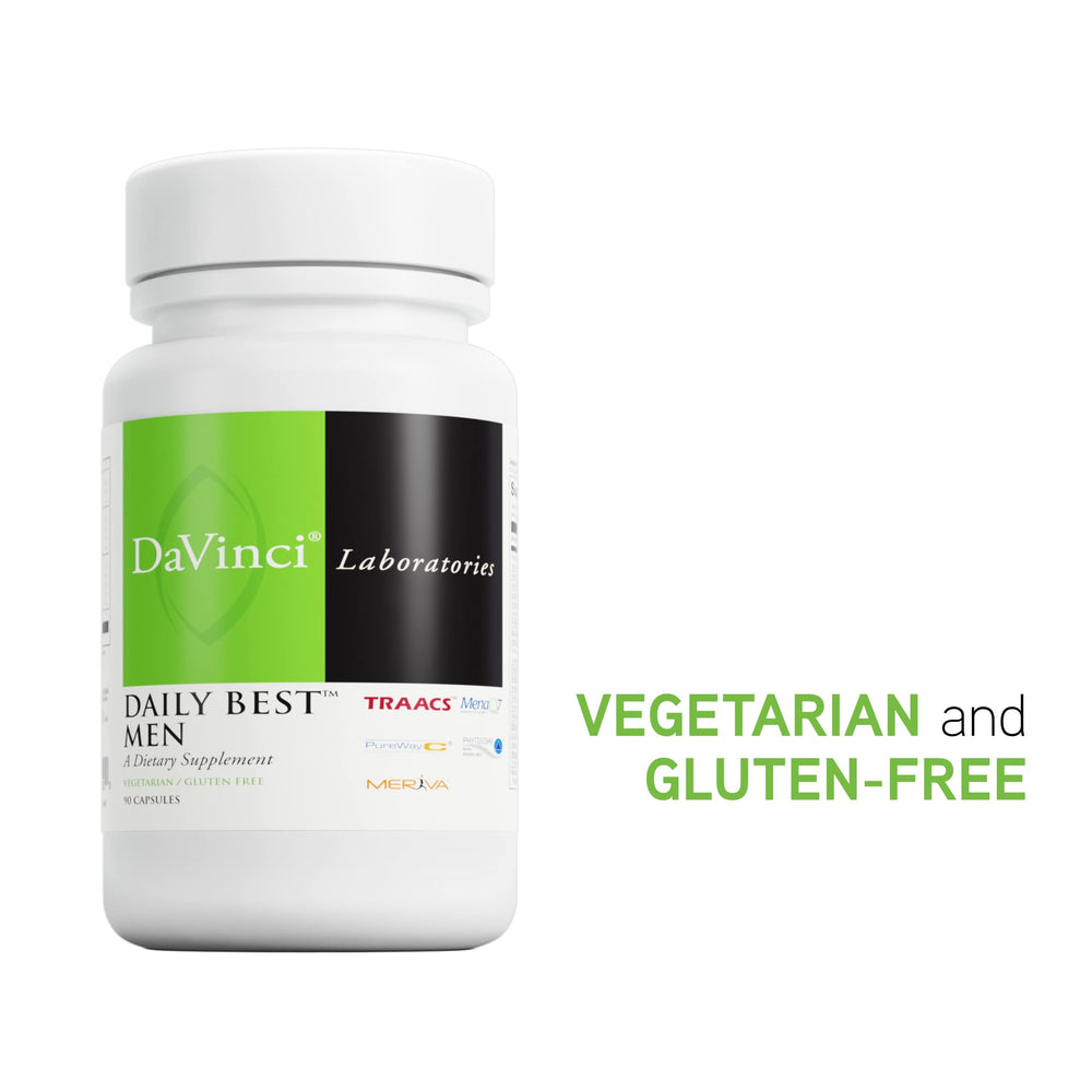 Men's Blend image showing Hawthorne Extract, Saw Palmetto, Pygeum and Maca Root