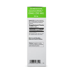DaVinci Gluconic DMG 250mg bottle with label