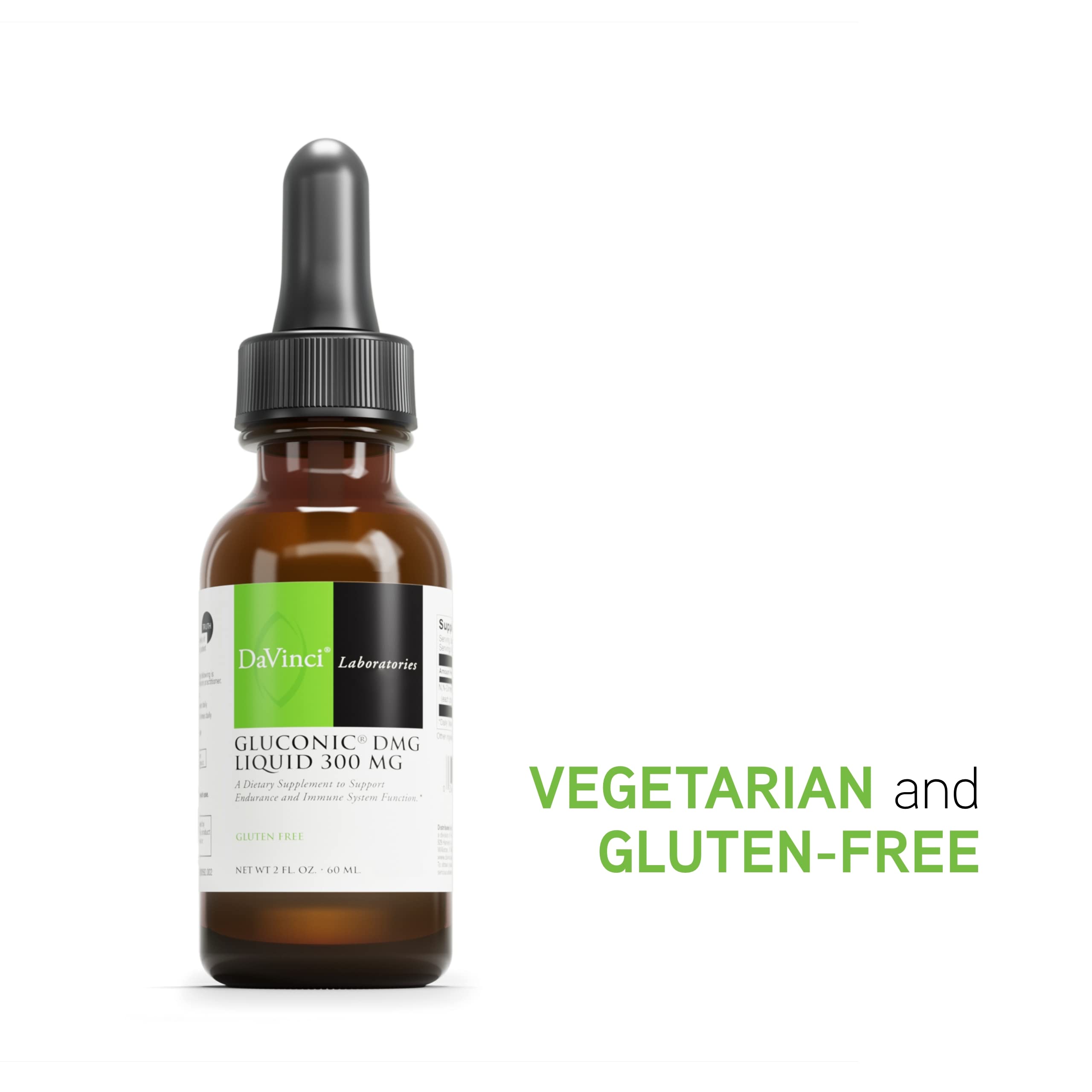 Ingredients and dosage information for Gluconic DMG Liquid 300mg