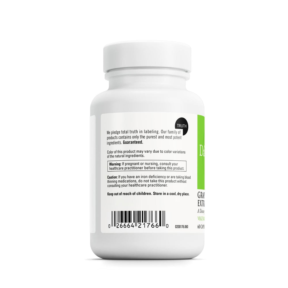 Nutrition label showing 45% polyphenols