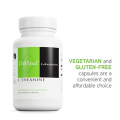 DaVinci Labs L-Theanine packaging and bottle