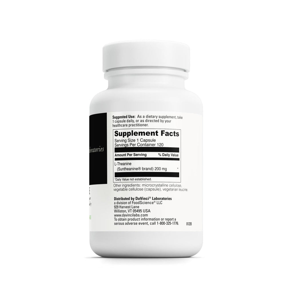 Close-up of L-Theanine capsule