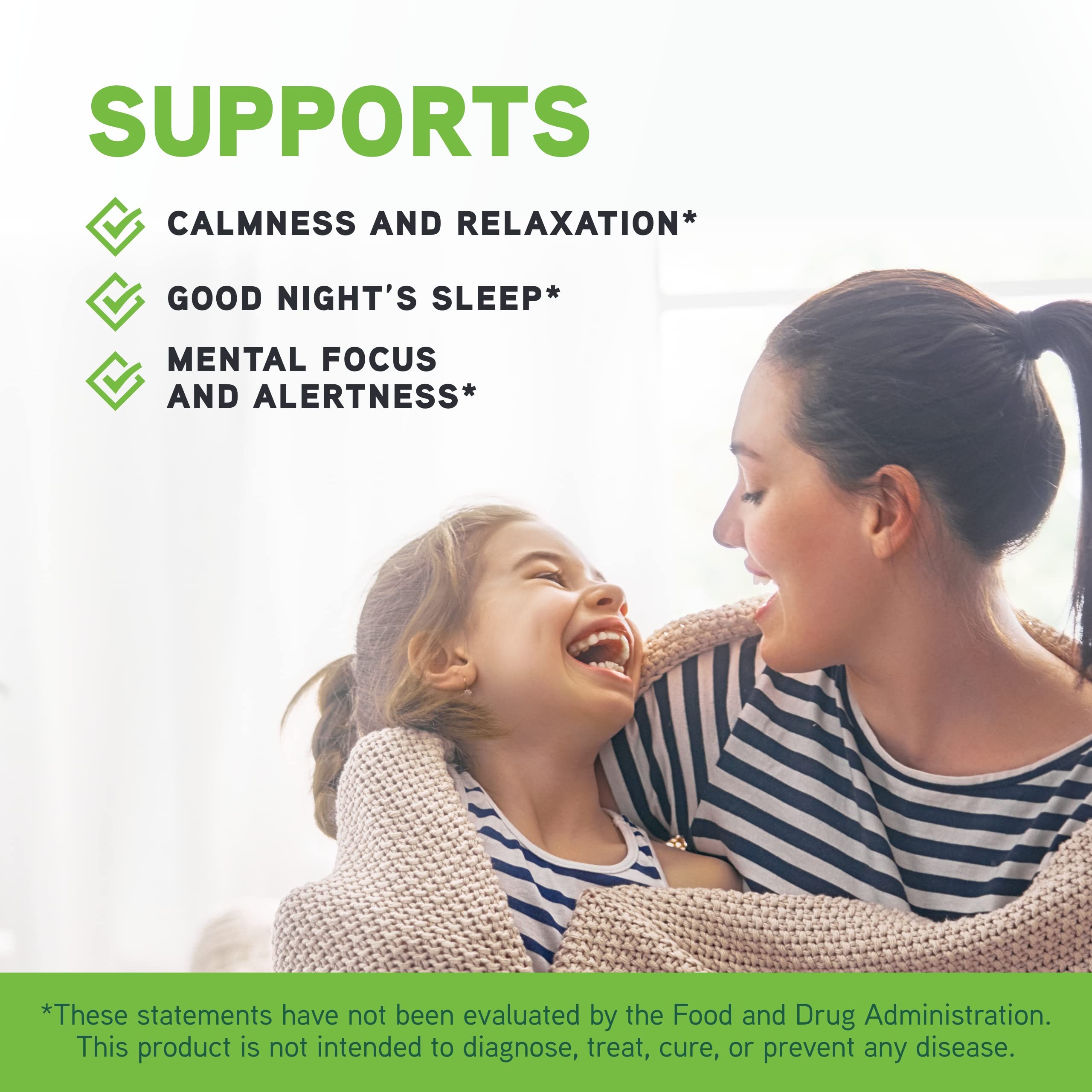 Close-up highlighting Suntheanine L-Theanine ingredient