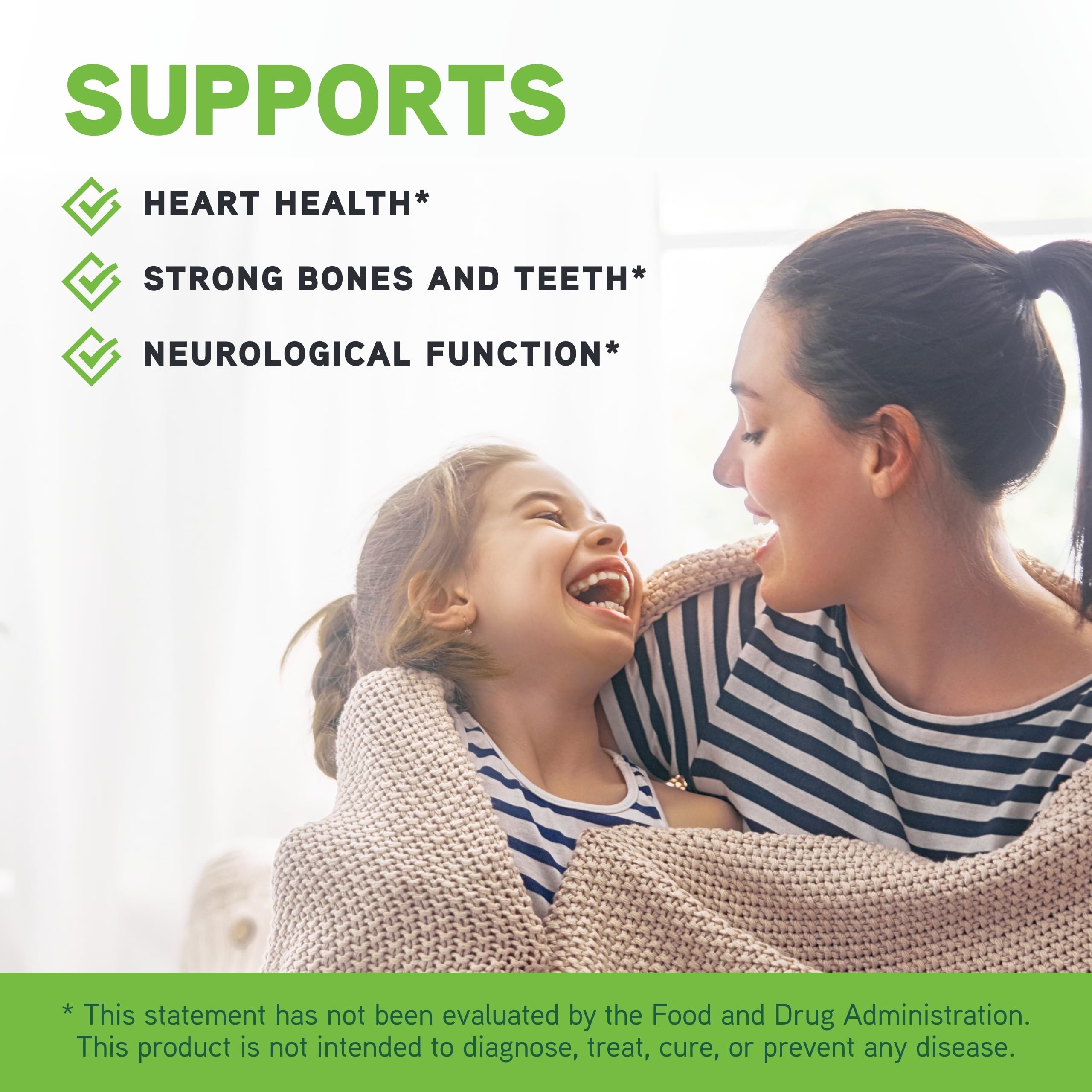 Illustration of heart, bones, and nerves highlighting health benefits of magnesium citrate