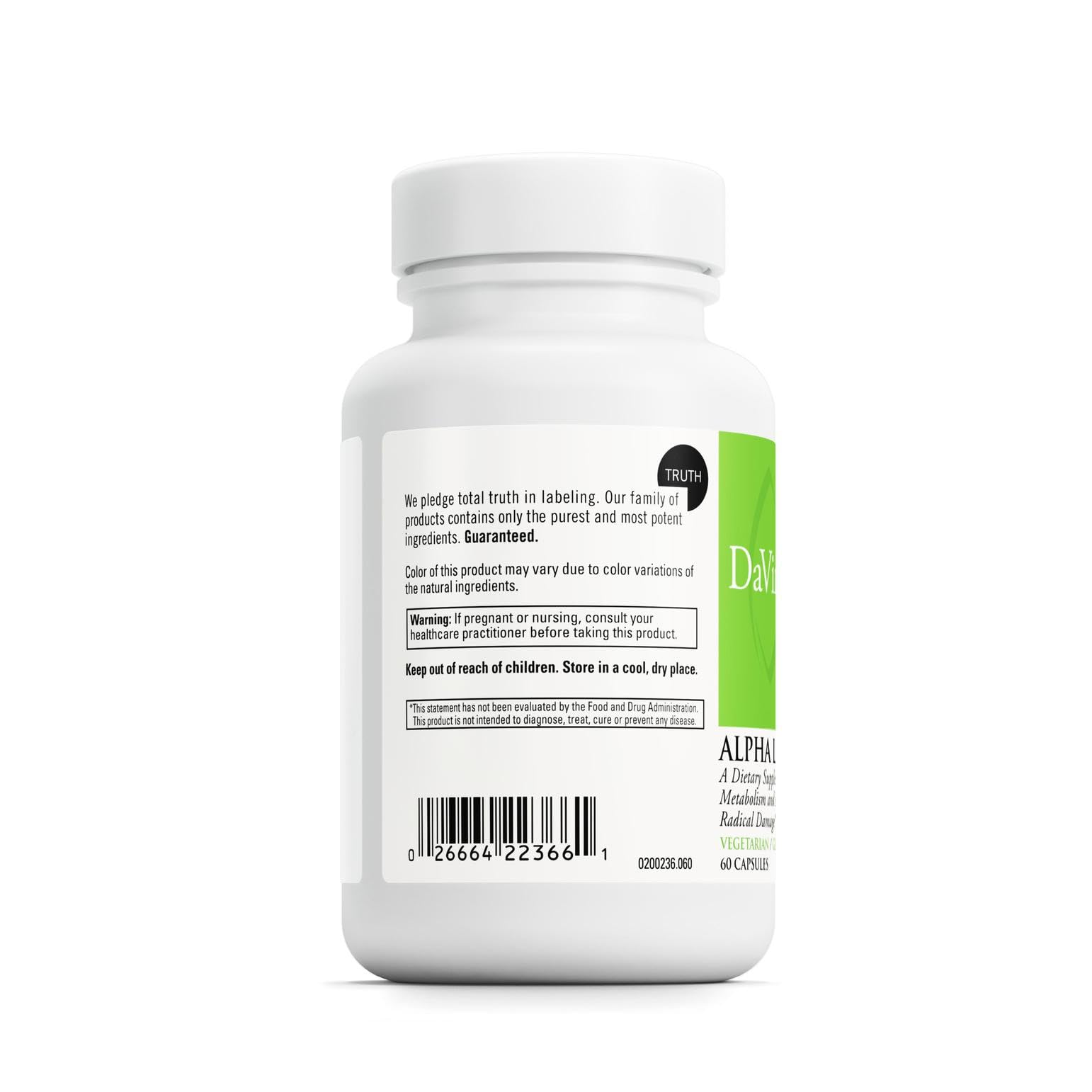 Close-up of Alpha Lipoic Acid 300 capsule