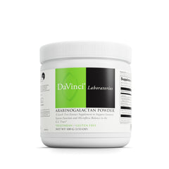 Front view of DAVINCI Labs Arabinogalactan Powder 100 g