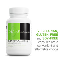 DIM ingredient details and antioxidant blend in BioDIM Complex