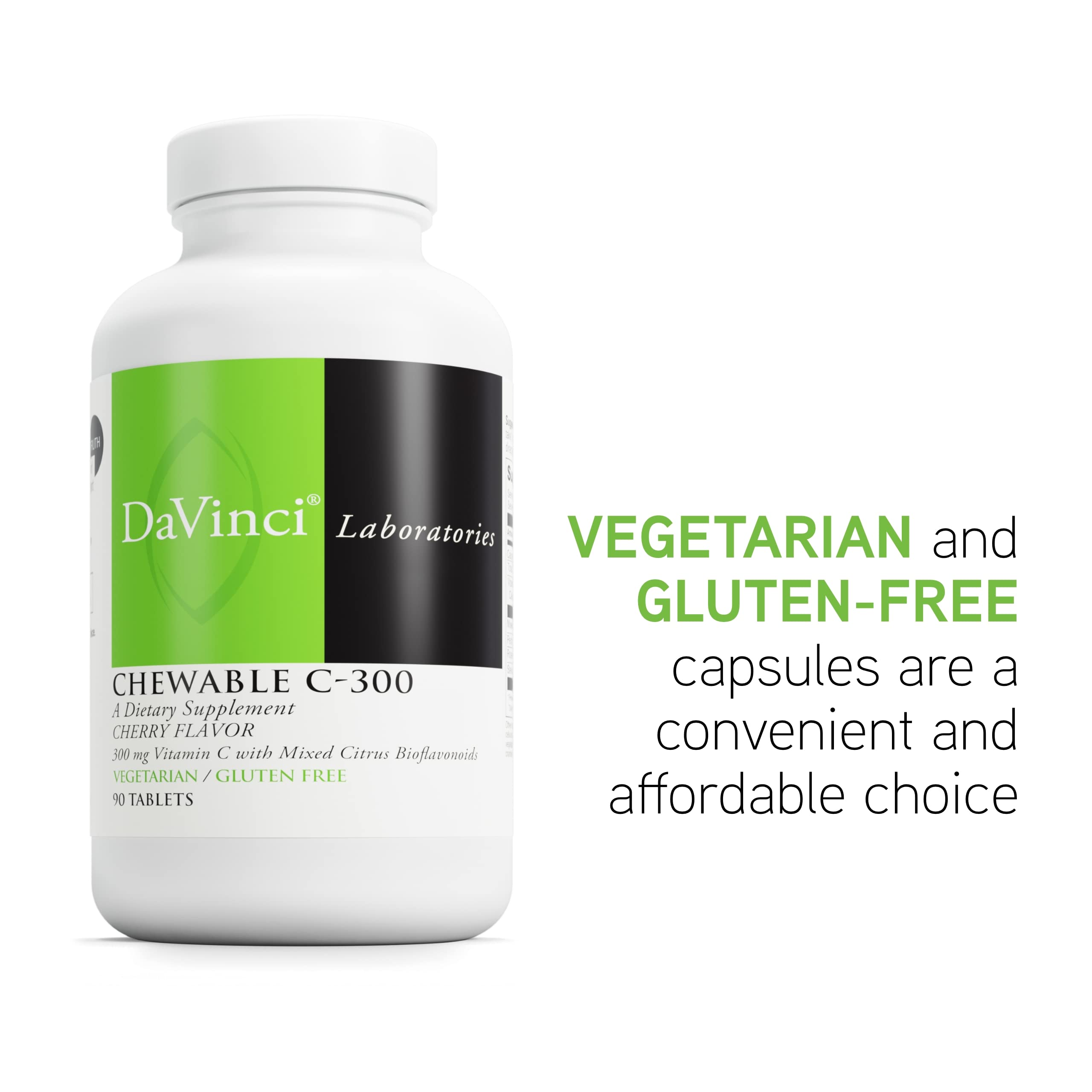 Ingredients of DaVinci Labs Chewable C-300