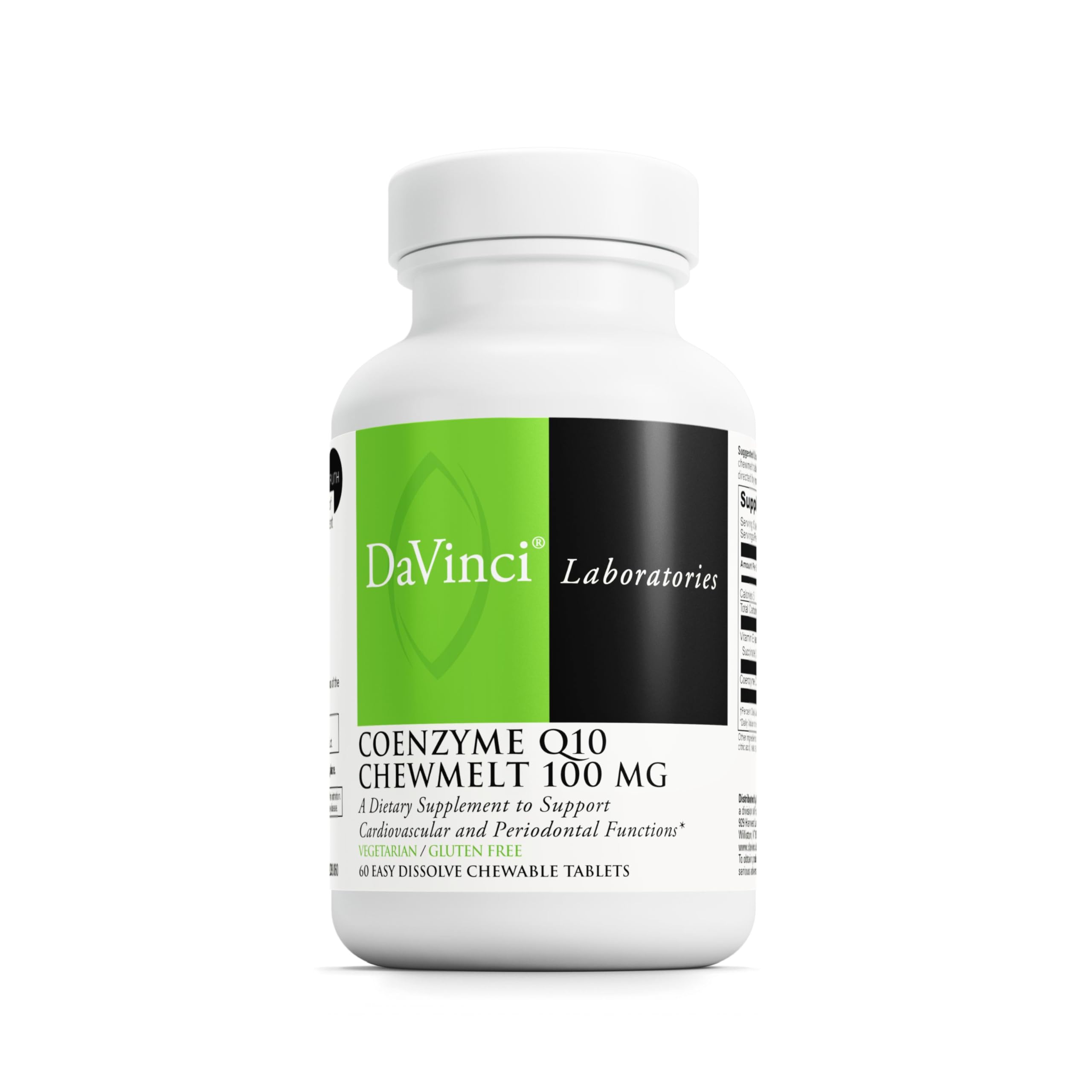 Davinci Labs CoQ10 ChewMelt 100mg hero image