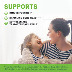 Ingredients panel for DAVINCI Labs DHEA 10mg capsules