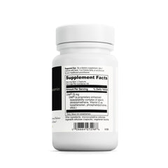 Close-up of DimPro bottle and capsules