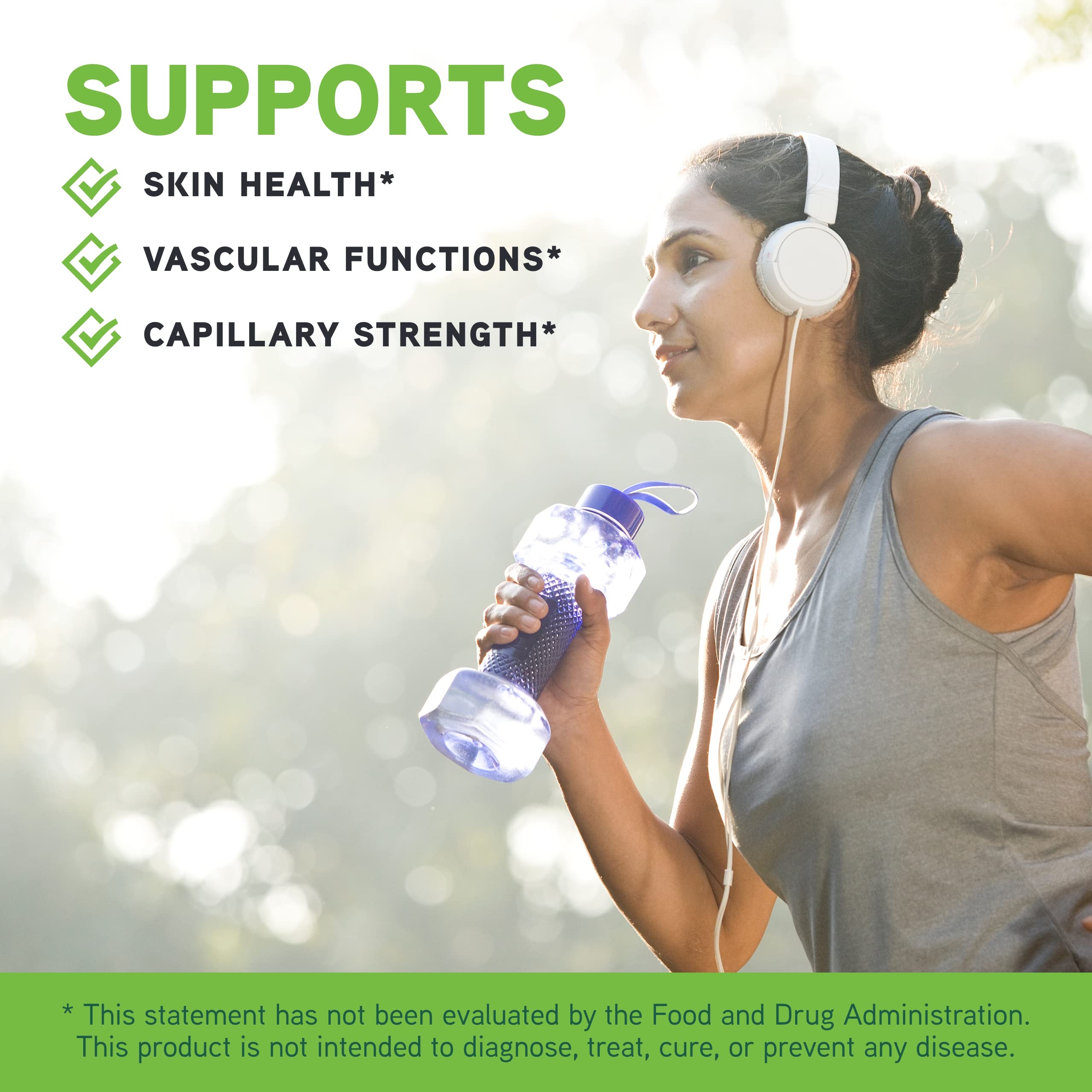 Gluten-free dietary supplement packaging