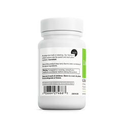 Ingredient panel showing grape seed extract and other ingredients