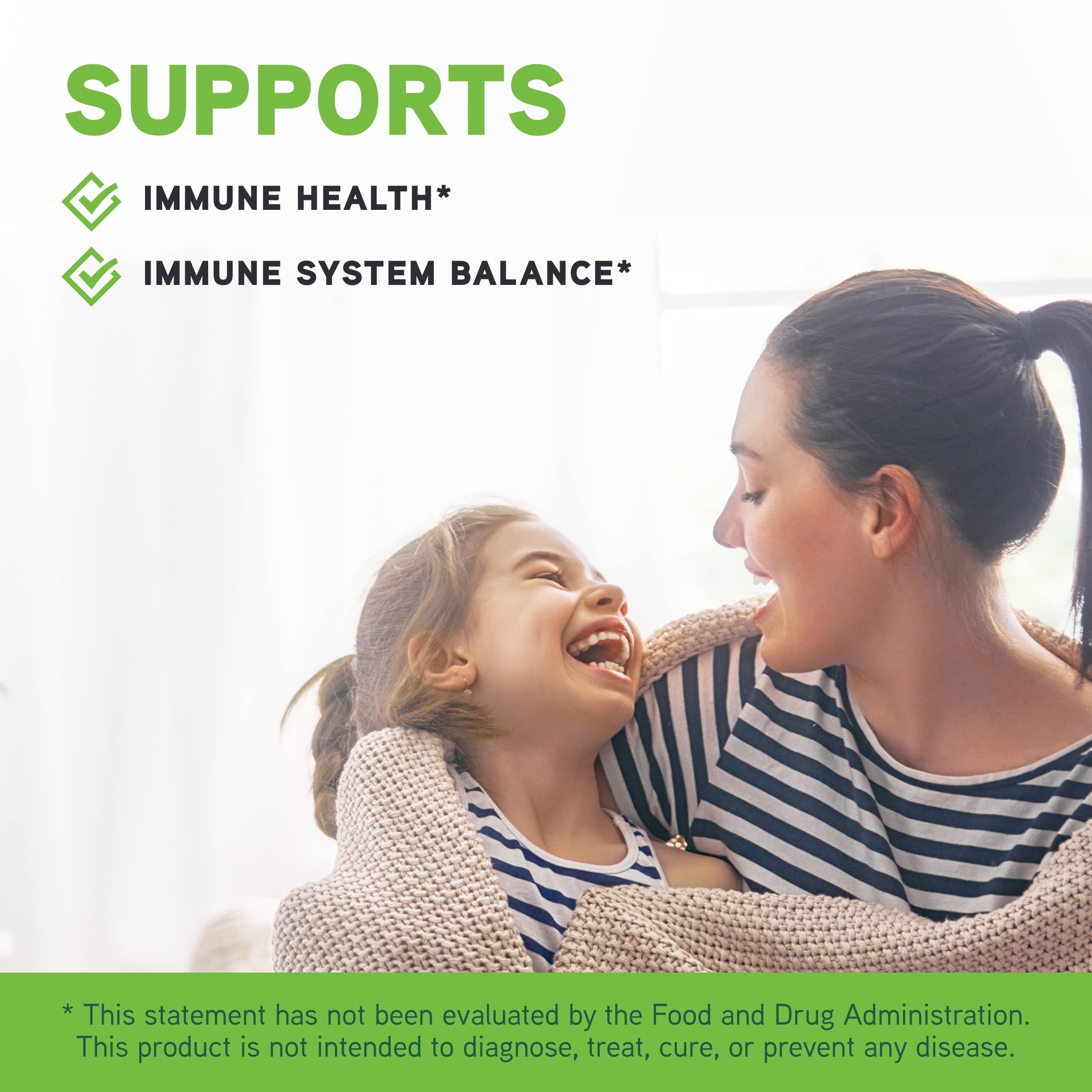 Maitake mushroom and elderberry imagery for immune support