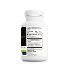 Label close-up highlighting non-dairy, vegan-friendly probiotic formula