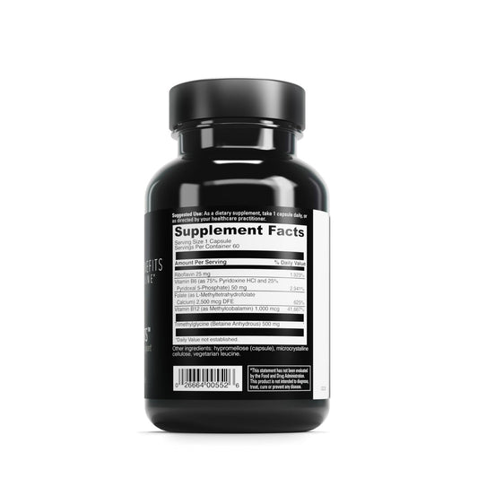 Close-up of Methyl Benefits capsules
