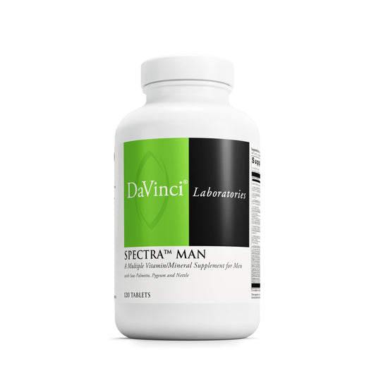 DAVINCI Labs Spectra Man bottle and 120 tablets