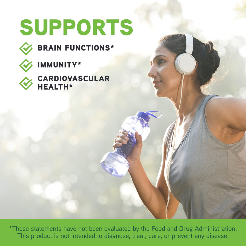 Nutrition label of Spectra Reds supplement