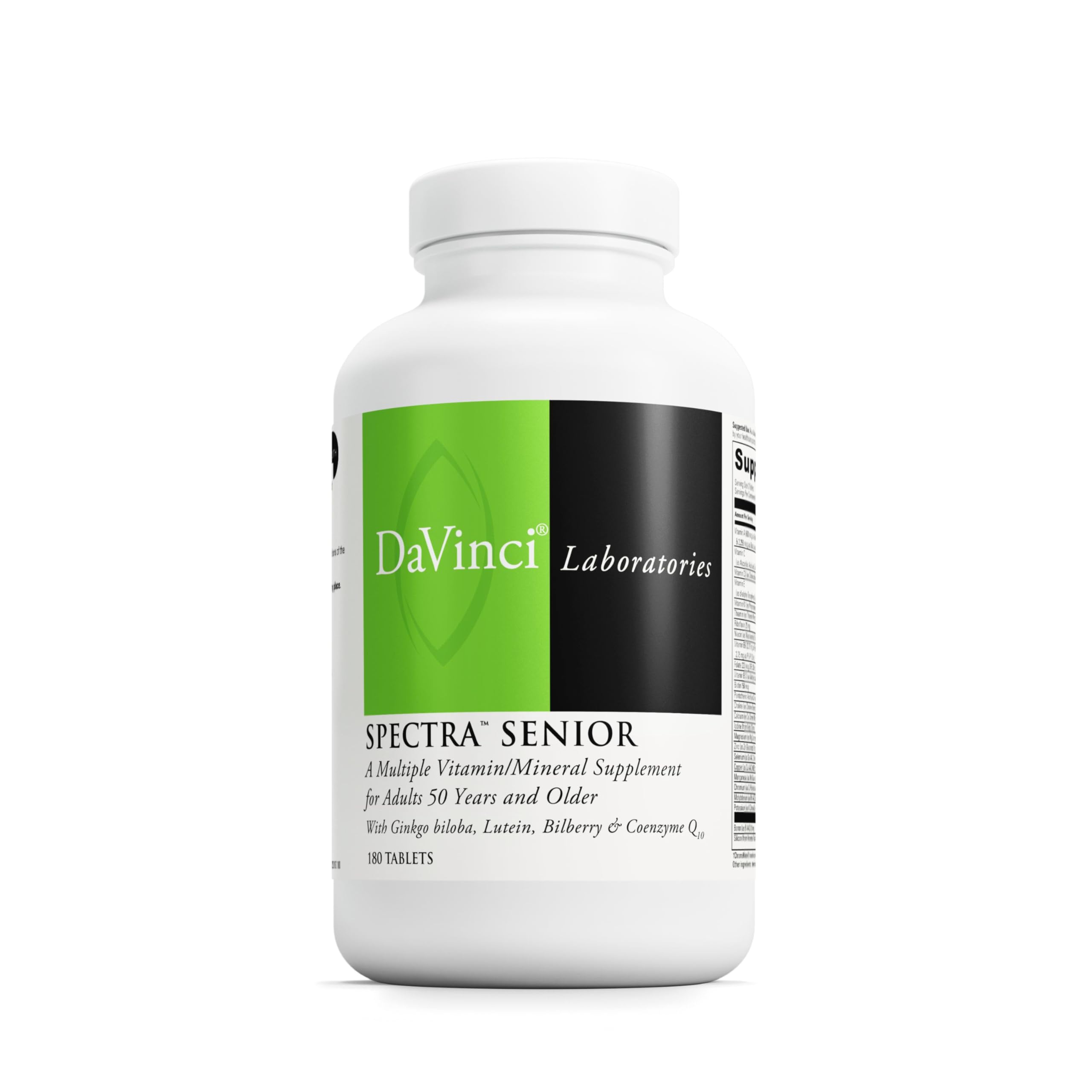 DAVINCI Labs Spectra Senior bottle with label