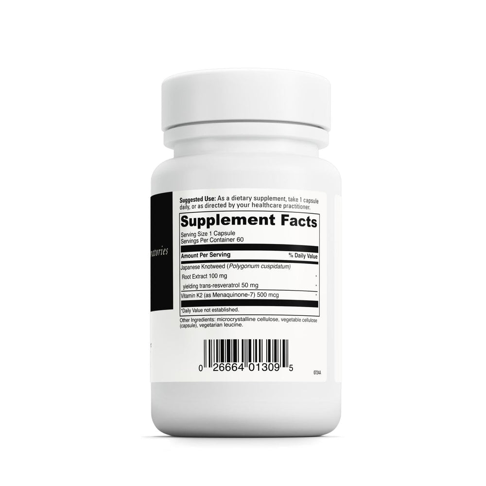 Vitamin K2 (MK-7) and Resveratrol supporting bone density