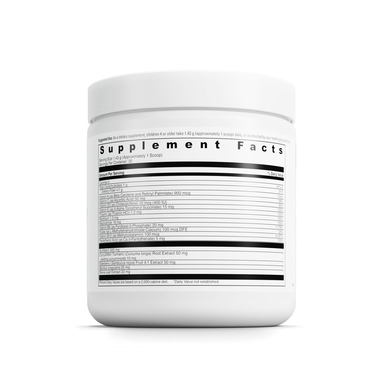 Fruit Punch serving of DAVINCI Little Mightiest Vite