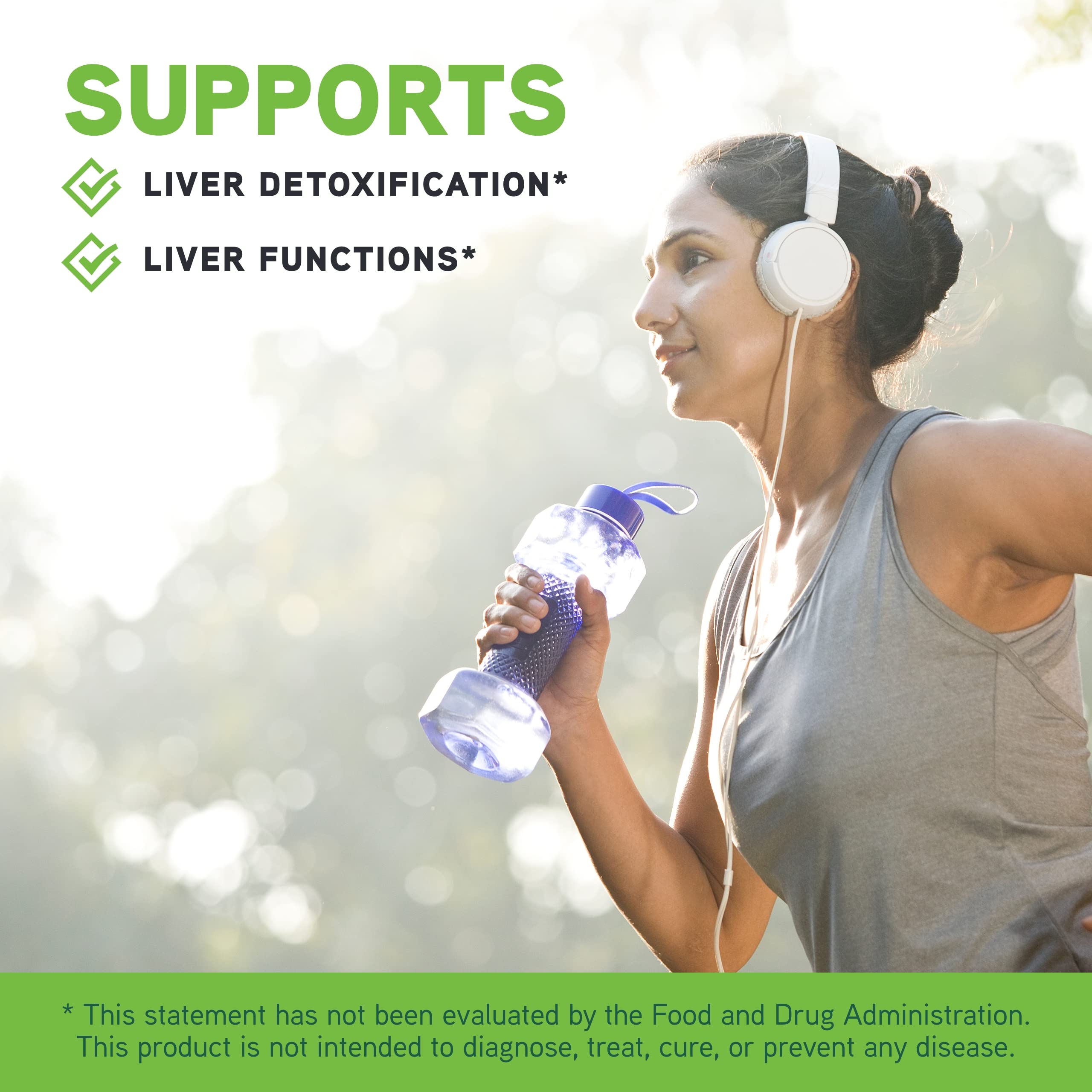 Milk Thistle ingredient panel for Davinci Labs product