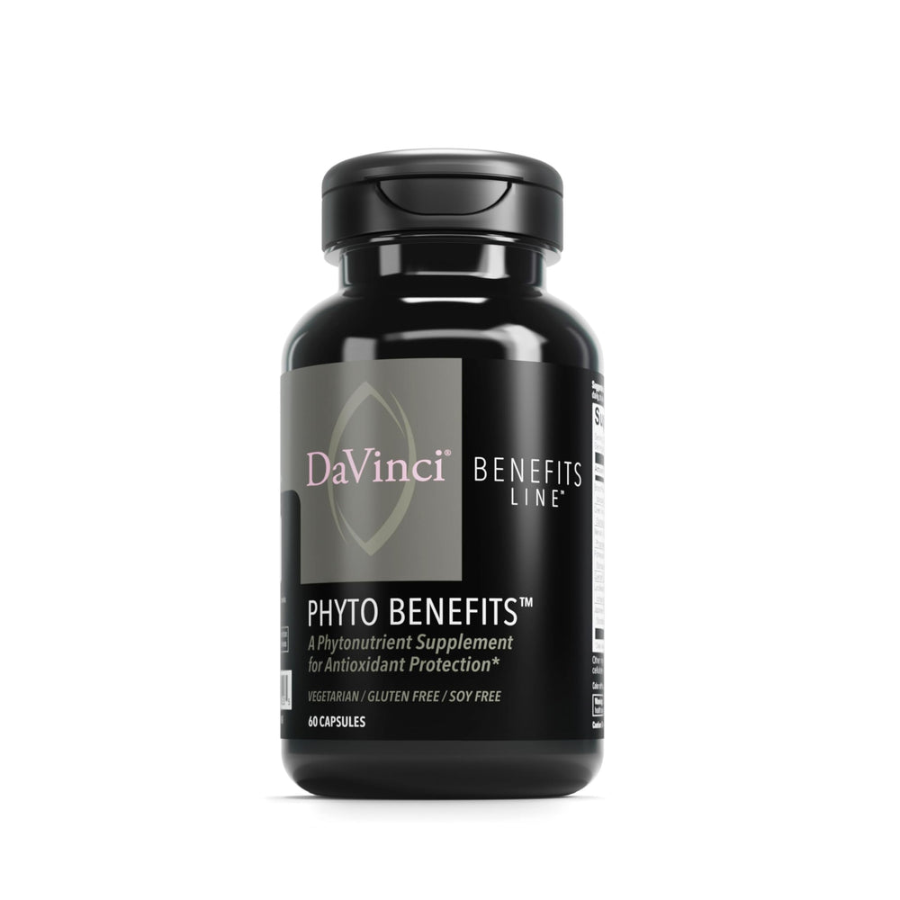 Front label of Davinci Labs Phyto Benefits bottle