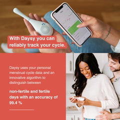 Daysy device packaged with user manual