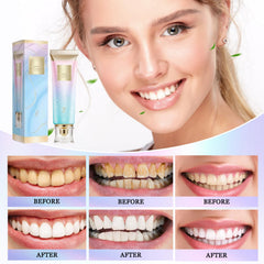 Gums protection and fresh breath with Dazzle White toothpaste