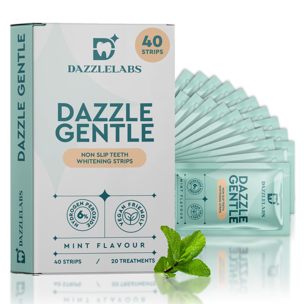 DazzleLabs Mint Teeth Whitening Strips 20-Pack