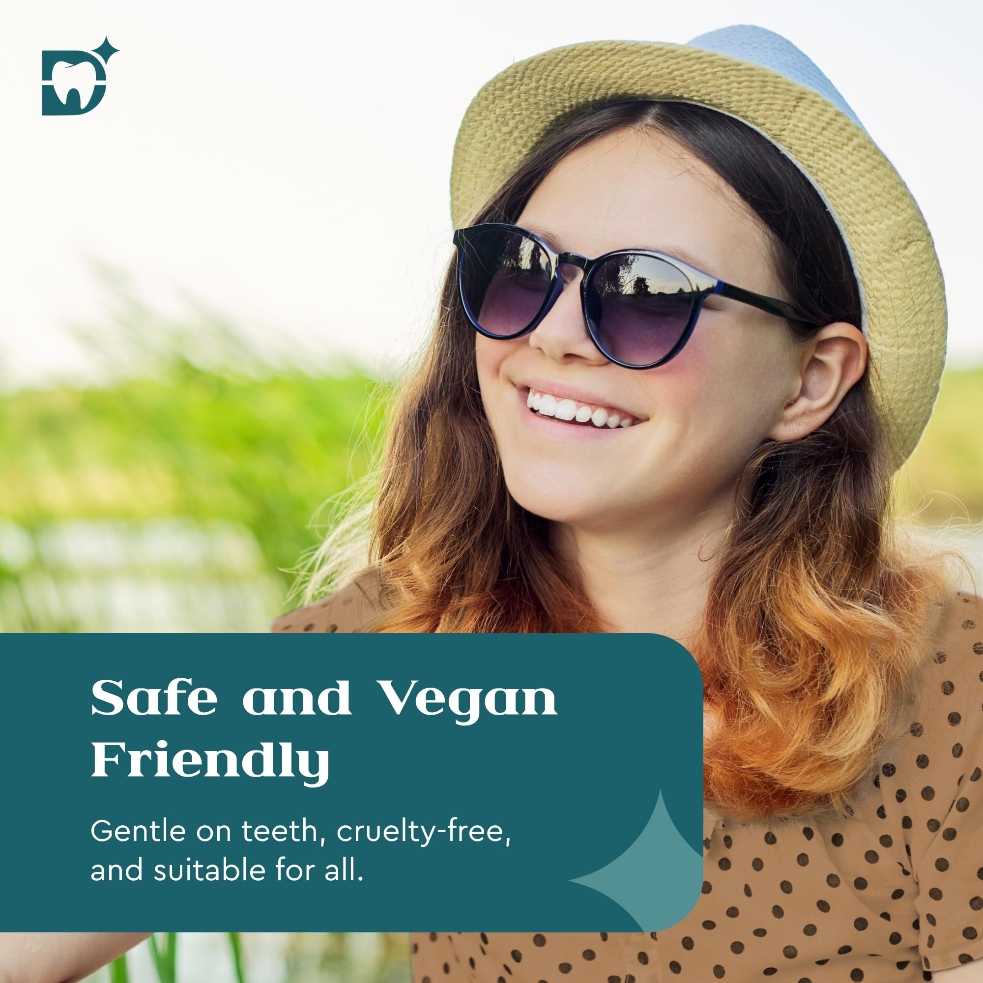 Vegan and cruelty-free teeth whitening product