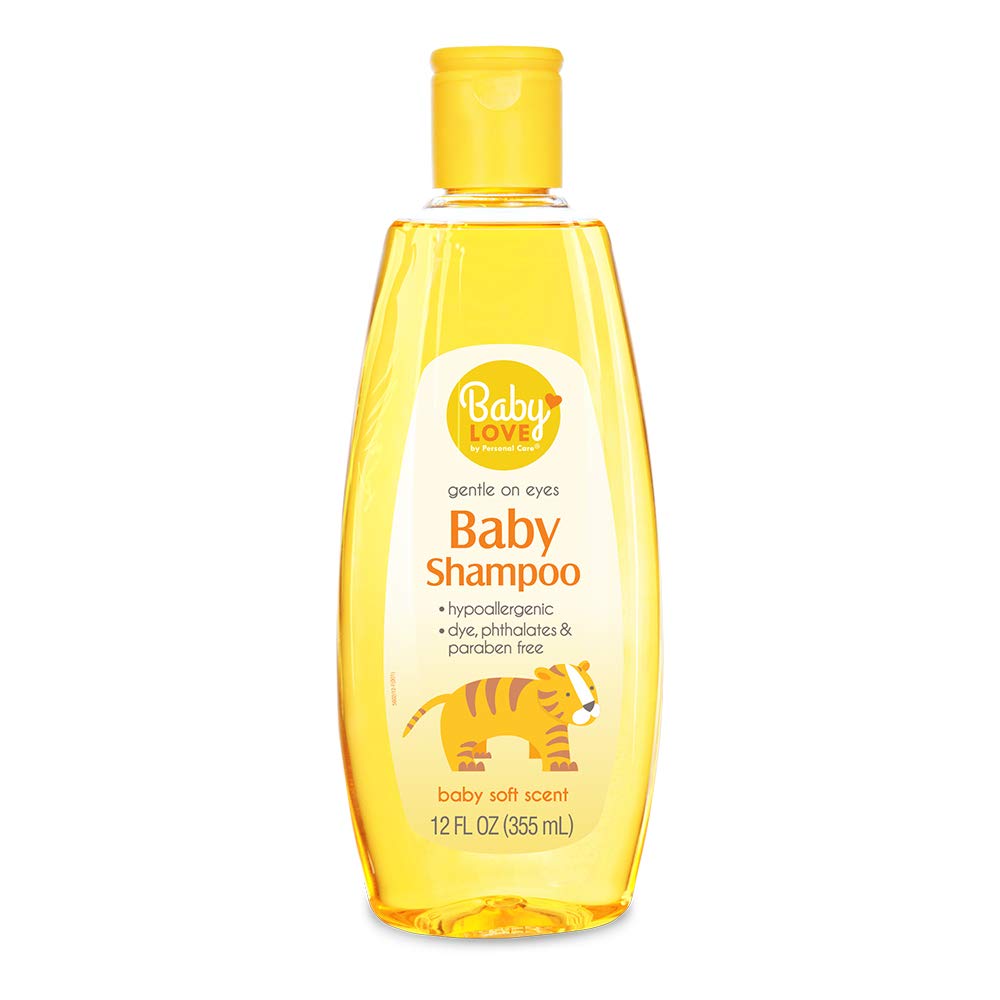 DDI Baby Shampoo 12 oz bottle - side view - pack of 6