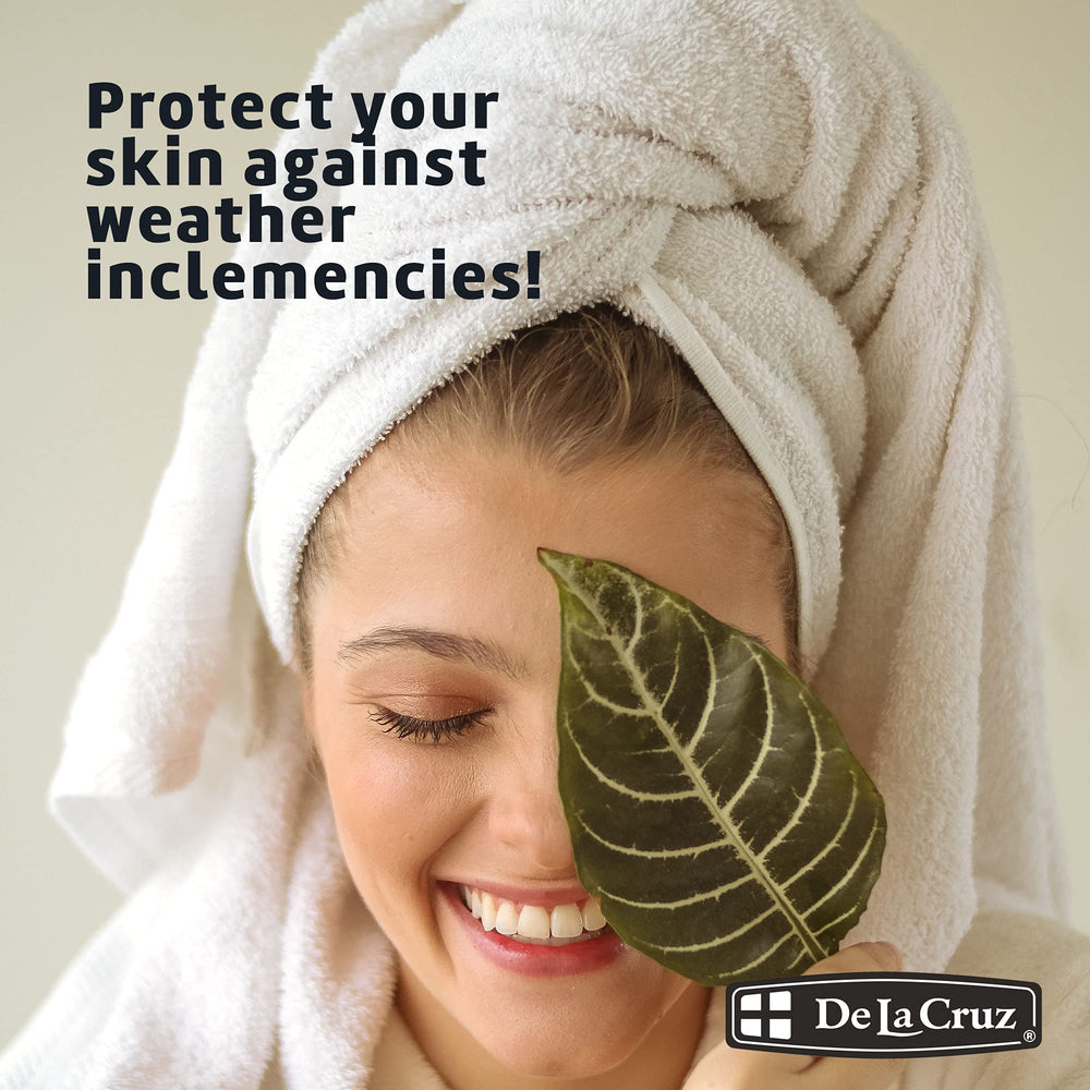 De La Cruz Vegetable Glycerin used in a warm bath for a luscious skin-nurturing soak.