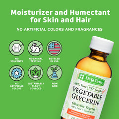 De La Cruz Vegetable Glycerin being diluted with water for body or face use.
