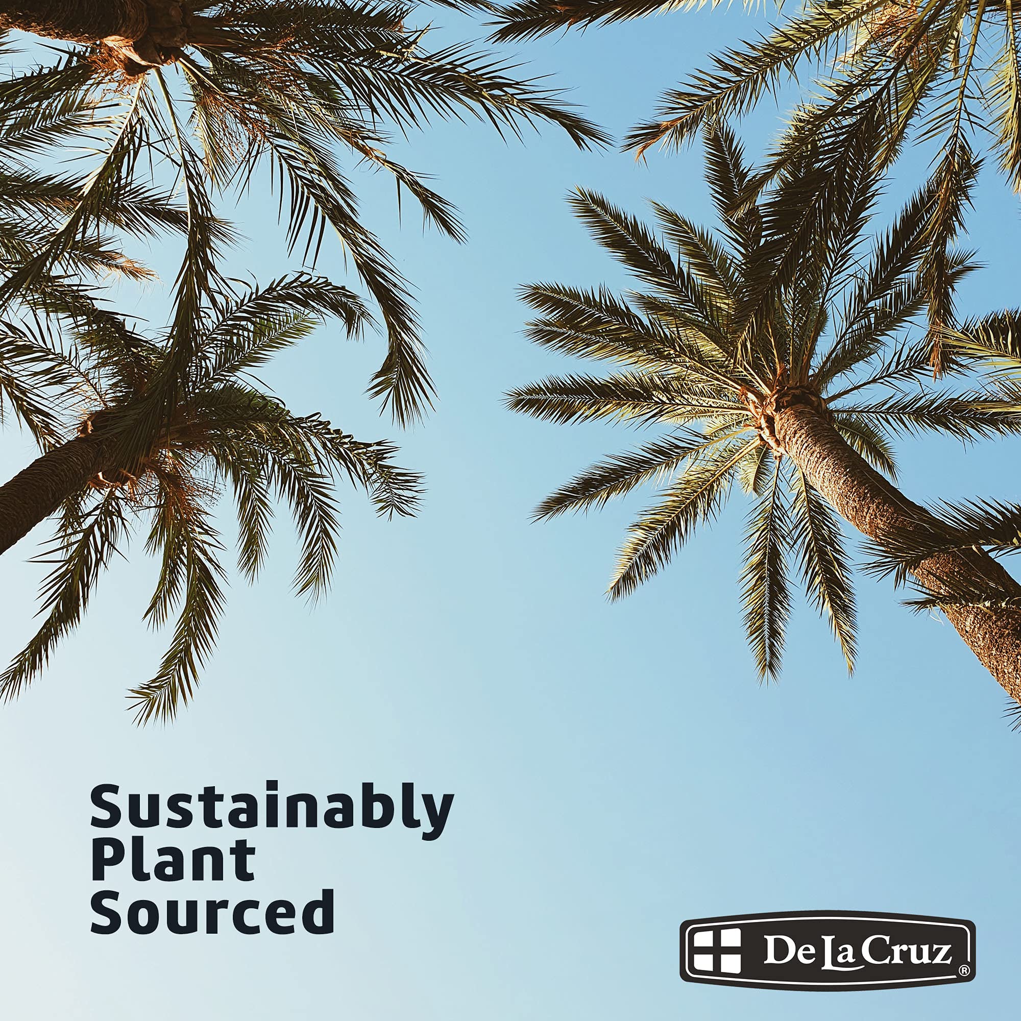 De La Cruz Vegetable Glycerin 8 oz bottle showcases USP grade, plant-based formula.