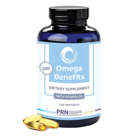 DE Omega-3 Softgels bottle - 240 count