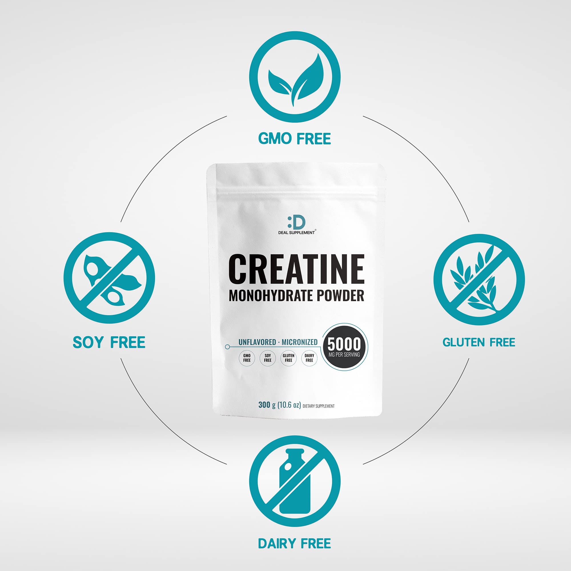 Deal Supplement Creatine Monohydrate 2-pack packaging