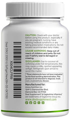 Third-party lab tested and non-GMO badge on bottle