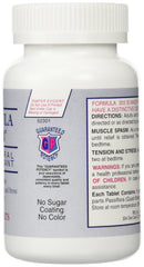 Dee Cee Laboratories Formula 303 bottle label with valerian and magnesium for calm evenings