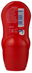 Close-up of the roll-on applicator ball