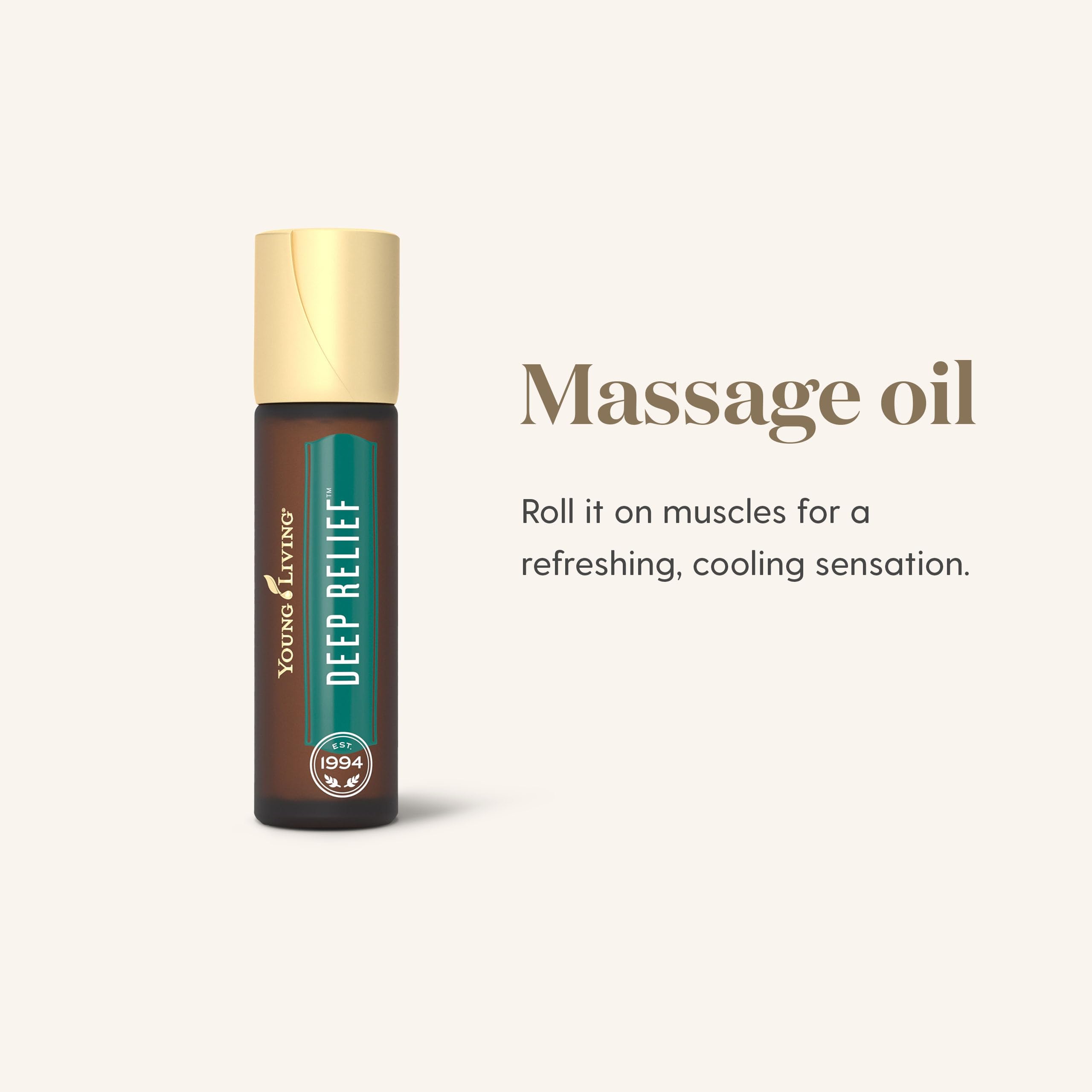 Applying Deep Relief to neck and shoulder
