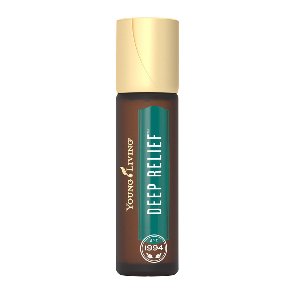 Front view of Deep Relief Roll-On bottle