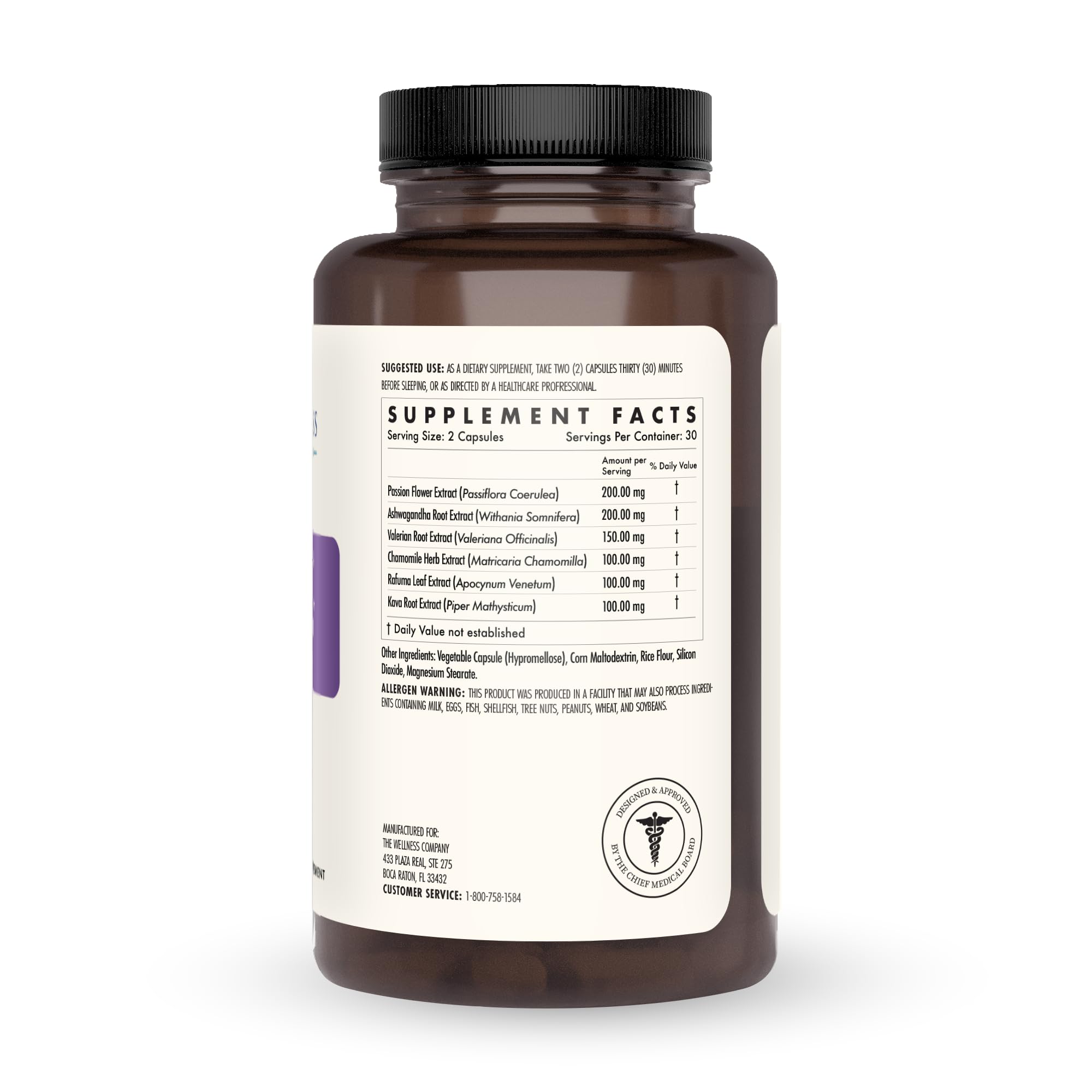 Deep sleep and REM support capsules