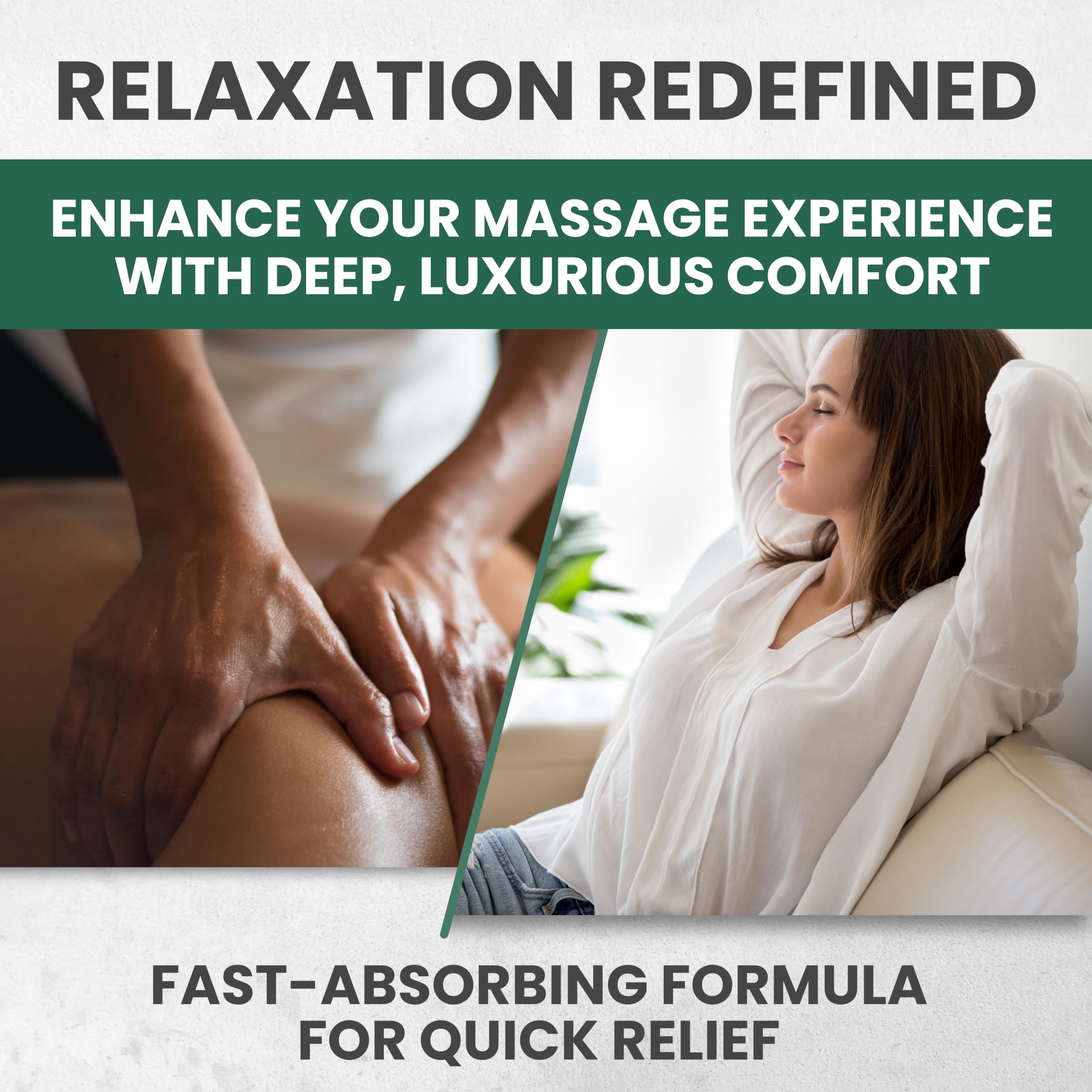 Therapist performing deep tissue massage using Kesmedik oil