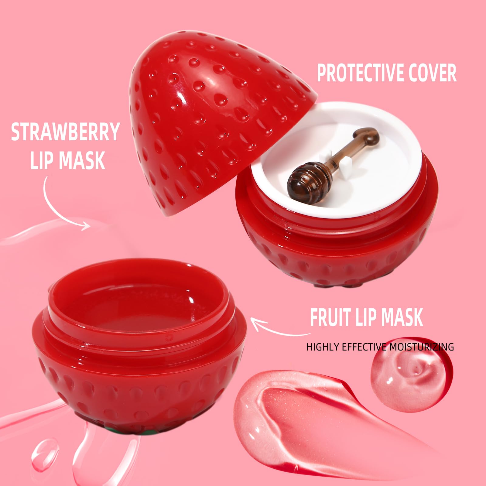 Deepmind night-application lip mask shown for easy bedtime routine.