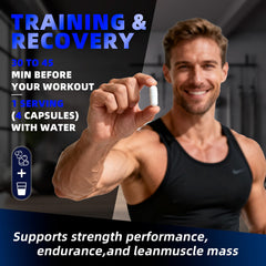 Micro-fined Creapure creatine for smoother digestion