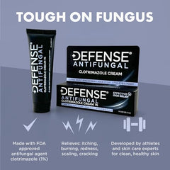 Defense Clotrimazole cream tube ready for use